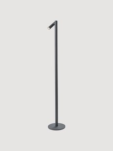 Kleine draagbare outdoor LED vloerlamp Tubo, dimbaar