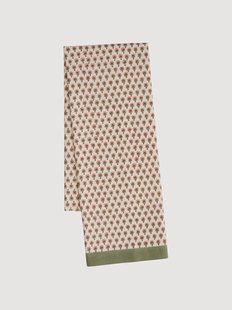 Handgemaakt tafelkleed Melon met bloemmotief