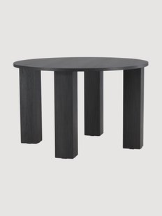 Ronde eettafel Juno met houtlook