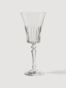 Kristallen witte wijnglazen Alessio, 4-delig