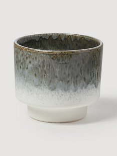 Geglazuurde plantenpot Solis, H 13 cm
