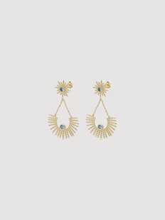 Goudkleurige oorbellen Sotso