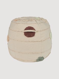 Handgemaakte kinderpoef Solar System