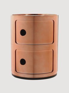 Design container Componibili, 3 modules, H 40 cm