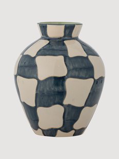 Handbeschilderde vaas Check