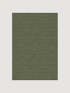 Wasbaar vloerkleed Labyrinth van Jonathan Adler