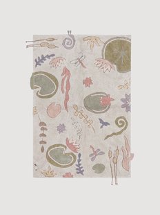 Wasbaar kindervloerkleed Botanic Fantasy, in verschillende formaten