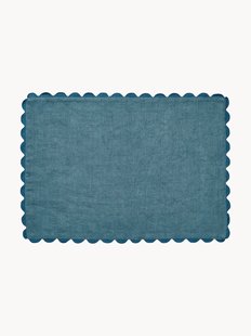 Handgemaakt placemat Willow van linnen