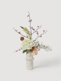 Kunstboeket Frosted Amber