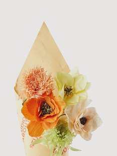 Handgemaakt kunstboeket Sunshine