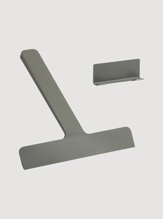 Douchewisser Ume van silicone met wandhouder