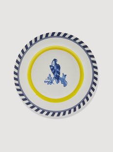 Dinerborden Bird Patterned, 2-delig