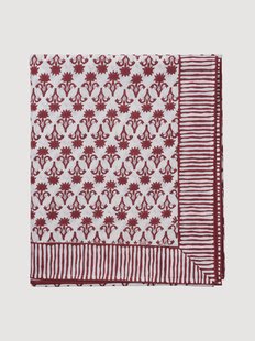 Handgemaakte katoenen tafelkleed Lily, in verschillende formaten