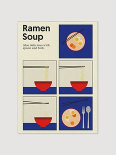 Poster Ramen Soup