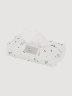 Vochtige doekjeshouder Blueberries van biokatoen