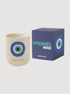 Geurkaars Mykonos Muse (groene vijg &amp; warme tonka)