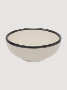 Handbeschilderde snackkom Black Swan