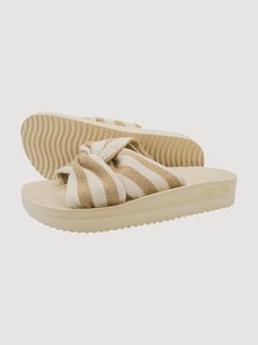 Platform pantoletten Wedgy Twist