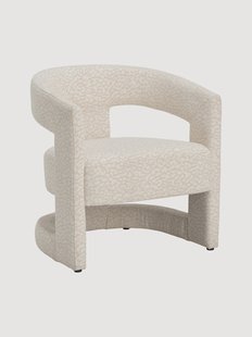 Chenille fauteuil Lollo