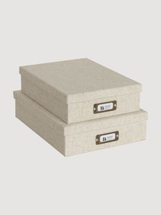 Opbergdozen Rasmus, 2-delig