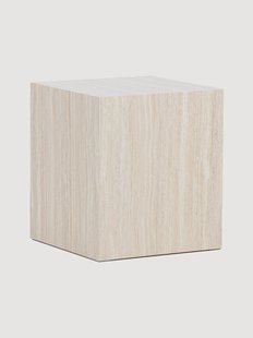 Bijzettafel York met travertijn look