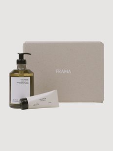 Handverzorgingsgeschenkset Columnae (vetiver, zwarte peper, bittere sinaasappel &amp; tuya), 2-delig