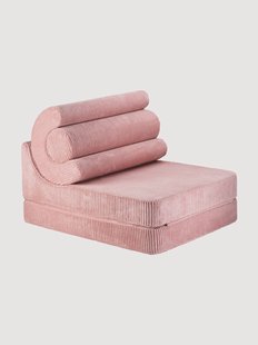 Handgemaakte vouwstoel Flipster van corduroy