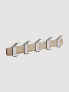 Houten wandkapstok Rin