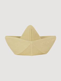Handgemaakt badspeeltje Origami Boat