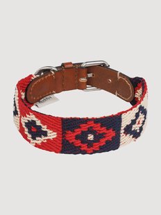 Handgemaakte huisdierhalsband Peruvian, verschillende formaten