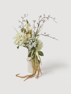 Kunstboeket Ivory Cascade