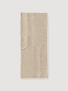 Handgetufte wollen loper Mason