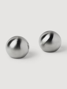 Zout- &amp; peperstrooier Polaris van edelstaal