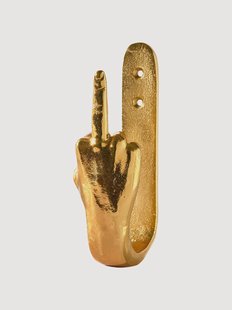 Wandhaak F-you van metaal