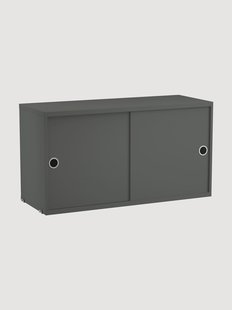 Kast String System met schuifdeuren, B 78 x D 30 cm