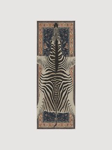 Wasbare laagpolige loper Safari van Iris Apfel