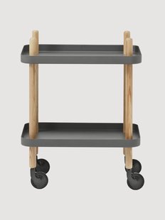 Metalen serveerwagen Block