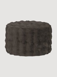 Poef Olven van imitatiebont