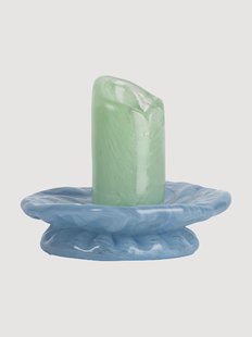 Mondgeblazen kandelaar Lara XS