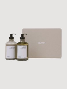 Geschenkset Escalier (wortelzaad, kardemom, vetiver &amp; bloedorange), 2-delig