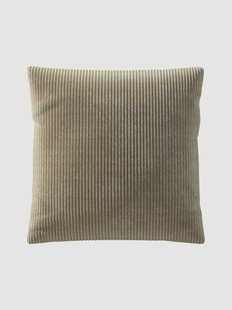 Groot ribfluwelen bankkussen Vetsak, 60 x 60 cm