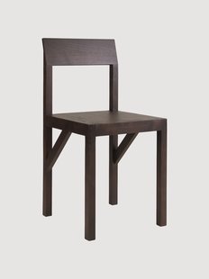 Eetkamerstoel Bracket van essenhout