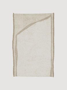 Hoogpolig wollen vloerkleed Nomad