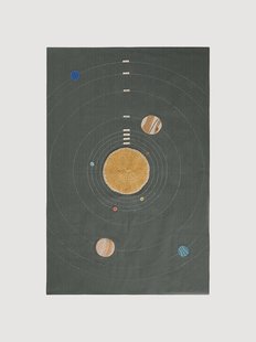 Handgemaakte wanddecoratie Solar System