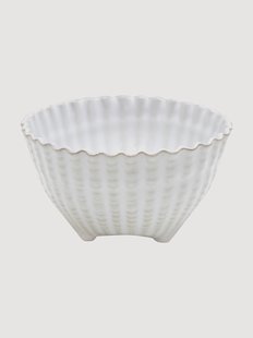 Schaal Aparte met handmatig geborstelde rand, in verschillende formaten