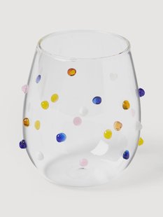 Mondgeblazen borosilicaatglazen Perli, 4-delig