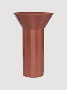 Handbeschilderde vaas Luonto, H 25 cm