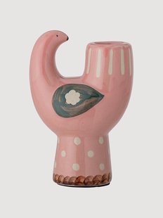 Handbeschilderde kandelaar Trudy