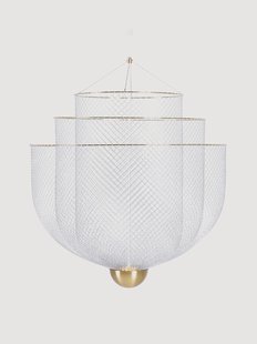 Dimbare LED-kroonluchter Meshmatics