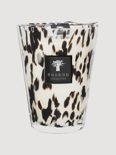 Geurkaars Black Pearls (grapefruit, gember, roos)